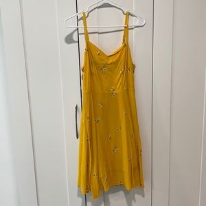 Yellow Floral Sundress